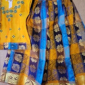 Traditional lehanga and blouse